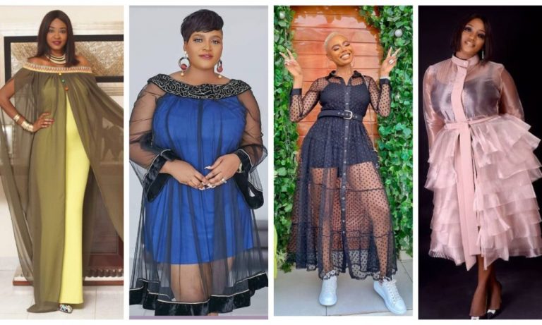 Organza and Mesh Lace Styles You Can Wear To Add A Little Oomph To Your Everyday Outfit