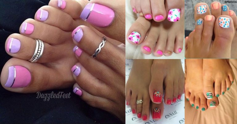 45 Pretty Toe Nail Art Ideas