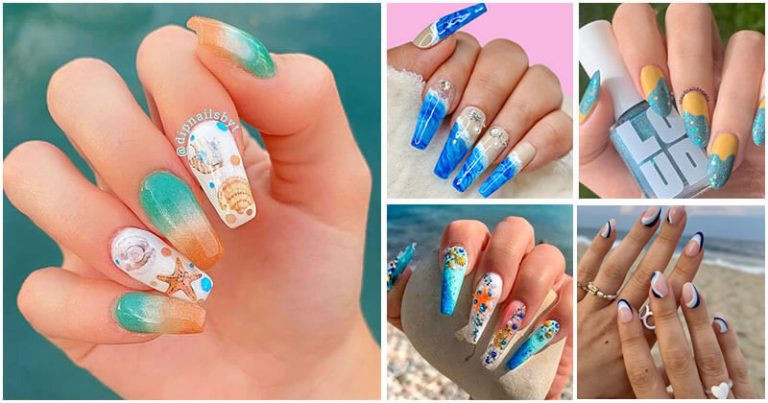 Try These 15 Tropical-Inspired Nail Ideas To Lighten Your Summertime