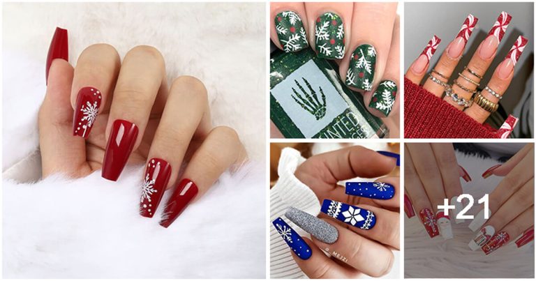 20+ Christmas Nail Designs That Definitely Bring The Holiday Mood