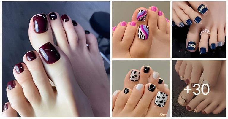 32 Cute Toenail Designs That Make Having Feet More Fun