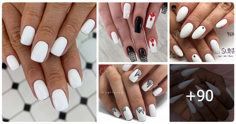 90 PHOTOS: White Nail Designs That Are Always Trendy