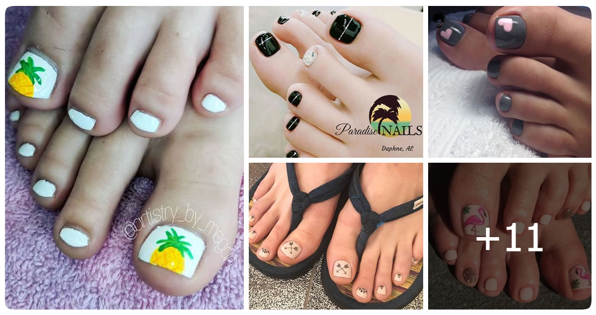 11 Toenail Designs That Make Having Feet More Fun