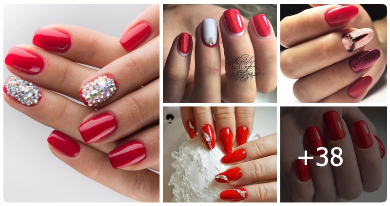 38 Chic Red Nail Designs to Say “I’m HOT”