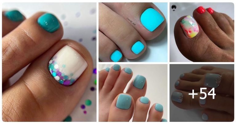 54+ Stunning Summer Toe Nail Designs to Show off on the Beach