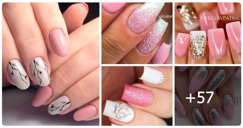 Daily Charm: Over 57 Designs for Perfect Pink Nails