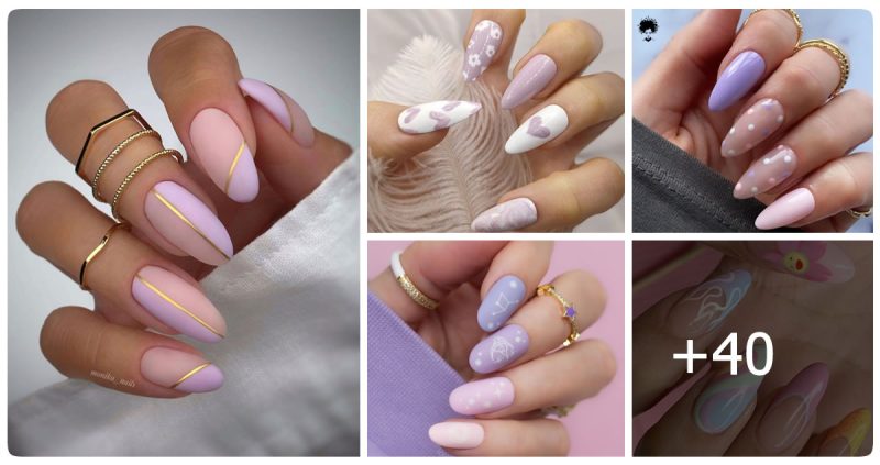 40 Pastel Nails For A Chic & Dainty Manicure