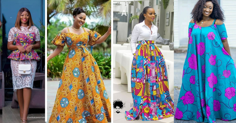 120+ Best Ankara designs for gowns to wear this year (pictures)