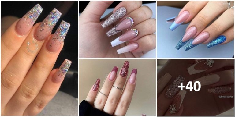 NAILS WITH GLITTER GLITTER ▷40+ Great Ideas 💅