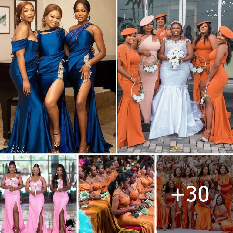 Colourful Bridesmaids Style Inspirations You Should See.