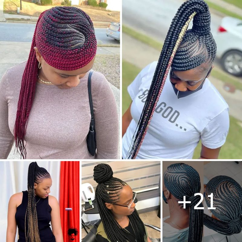 21 Ponytail Lemonade Braids to Switch Up Your Look in 2025