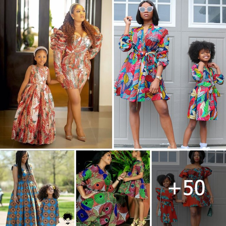 51 Photos: Classy Mother And Child Fashion Designs