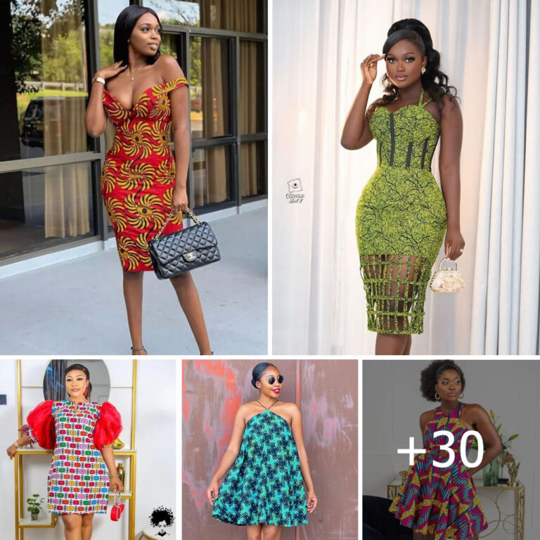 30 Cute And Stylish Ankara Styles For Hot Season.