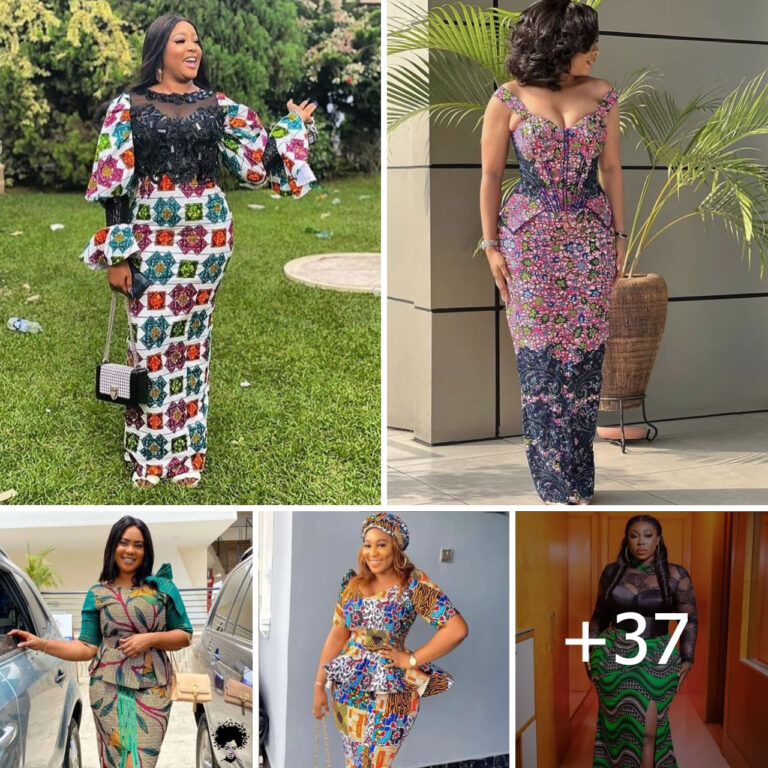 37+ Stunning Ankara Styles For Stylish African Ladies.