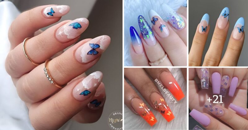 25 Charming Butterfly Nail Ideas Every Girl Should Copy ASAP