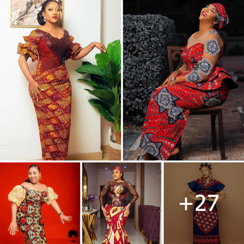 Modest Ankara Styles For Stylish African Wives And Moms.