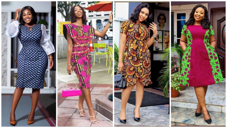 Trendy Ankara Short Gown Styles for Every Women.