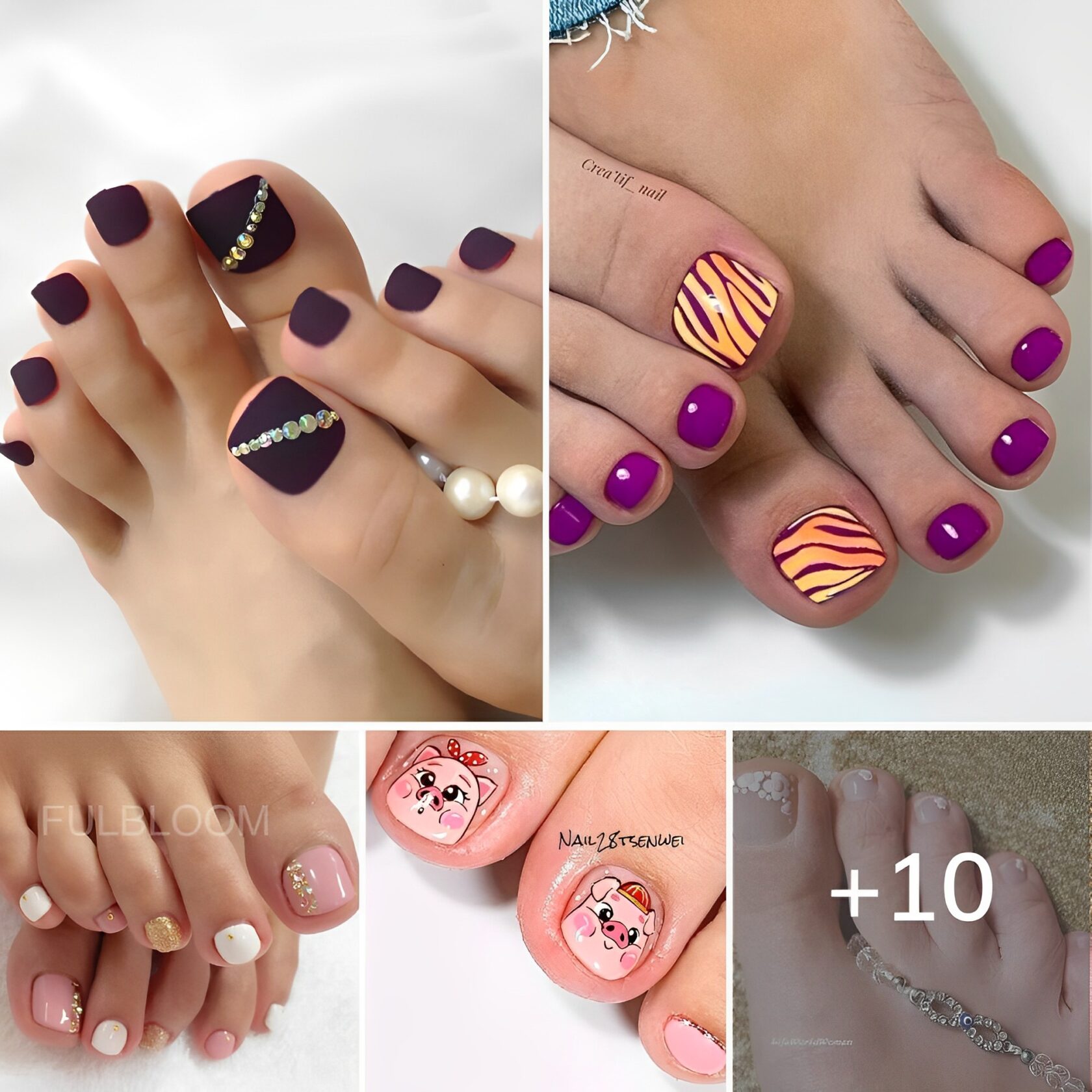 Elevate Your Pedicure Game with These Toe Nail Ideas