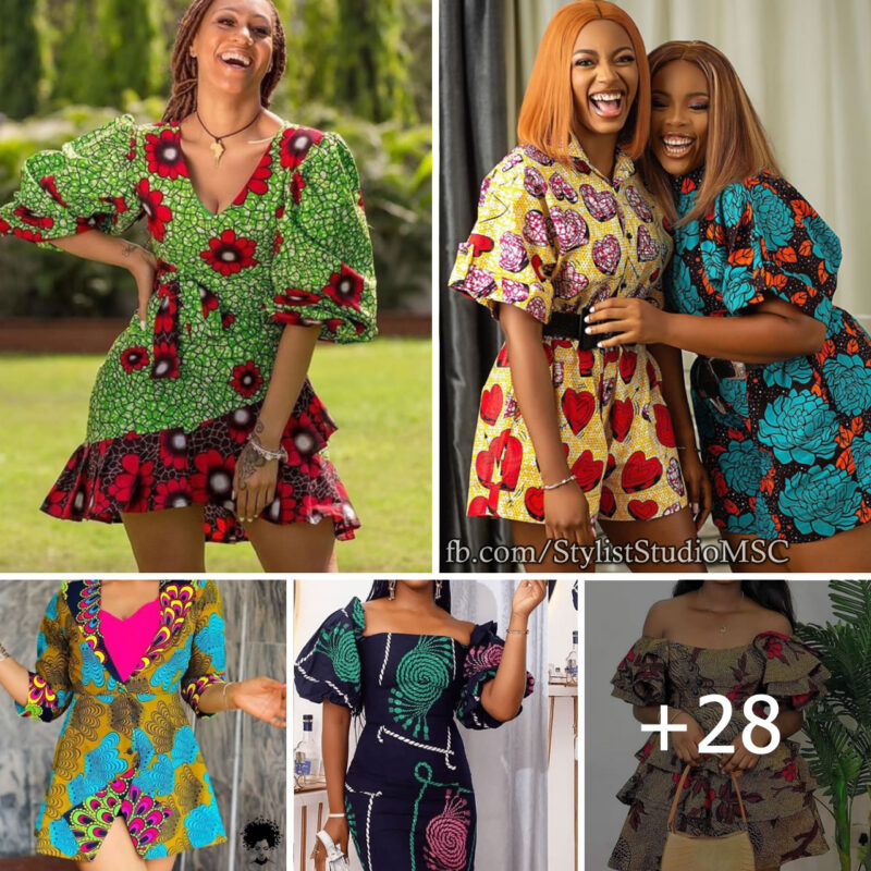 28+ Beautiful Ankara Print Styles For Fashionable Women.
