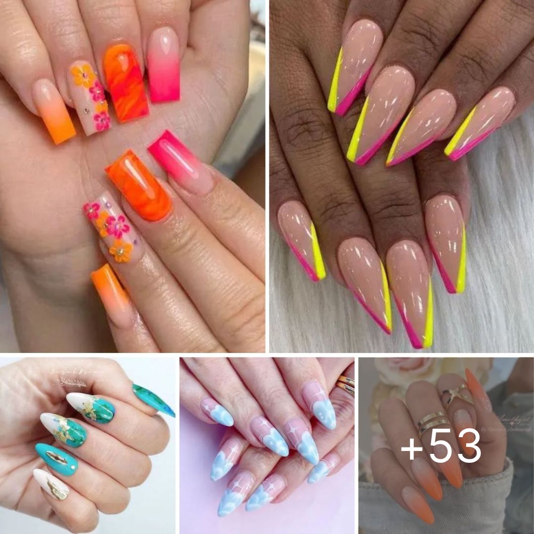 53+ Trendy Summer Nail Colors You Want To Copy 2024