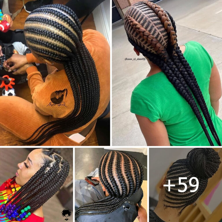 59 Photos: Ghana Braid Ideas to Copy for 2024