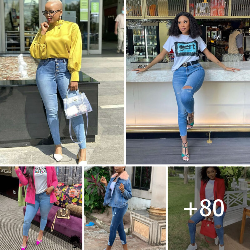 80 Cute Jean Outfits For Work Casual Fridays