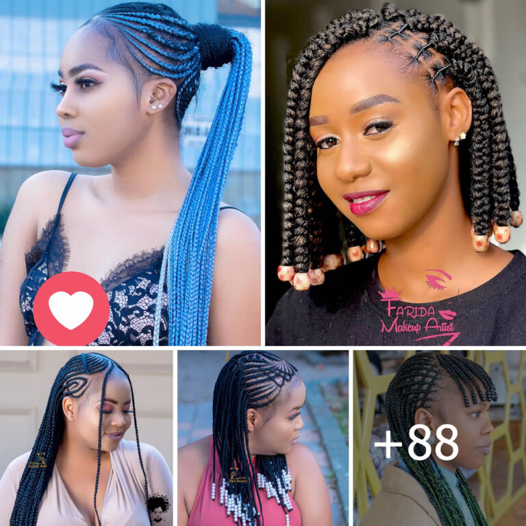 88 PHOTOS: Box knotless braided styles