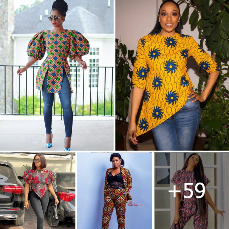 Ankara Tops and Trousers for Ladies: Elegance Meets Cultural Vibrancy