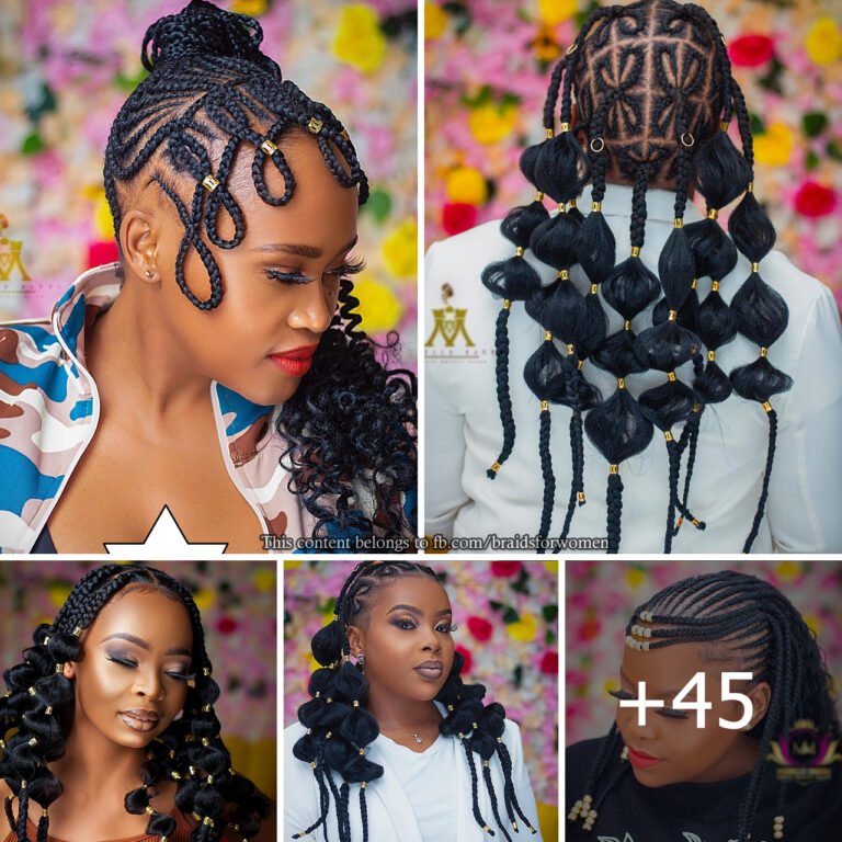 45 PHOTOS: Cornrow braid designs – Knotless braid styles