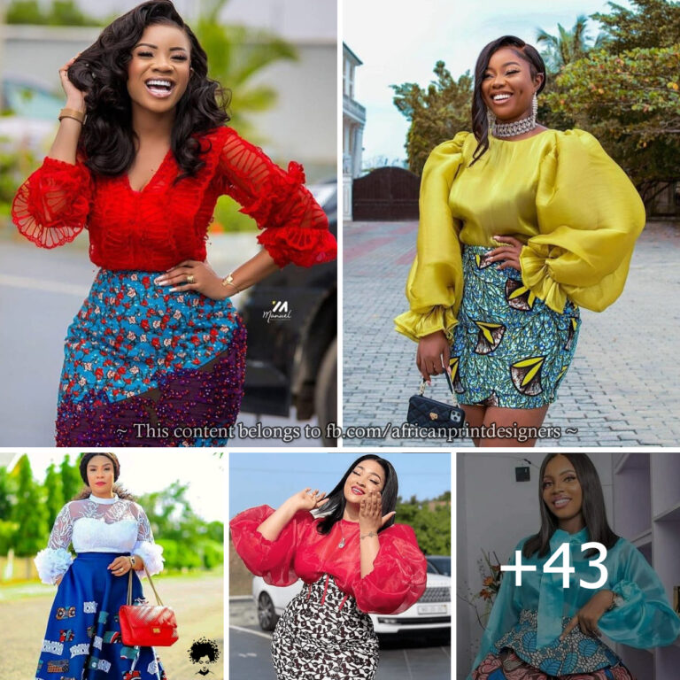 New Ankara Short Skirt and Blouse Styles for a Fashion-Forward Appearance