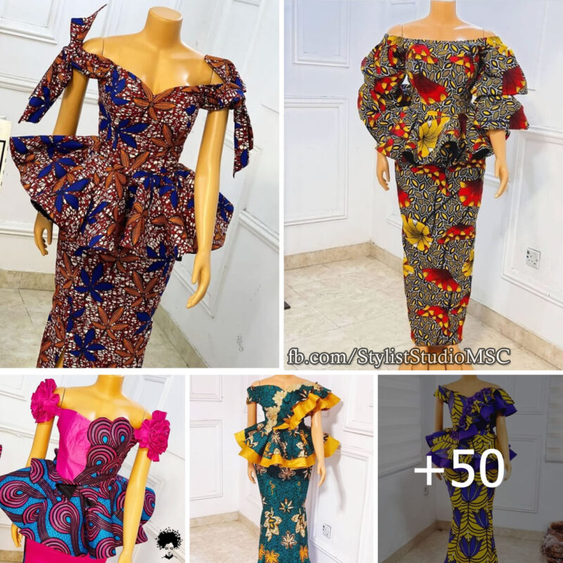 Stylish Ankara Skirts And Blouses Every Mother Should Rock To Sunday Service