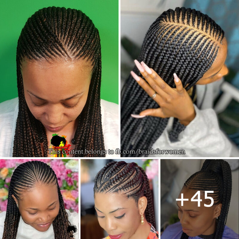 45 PHOTOS: Luxury braided hairstyles for ladies