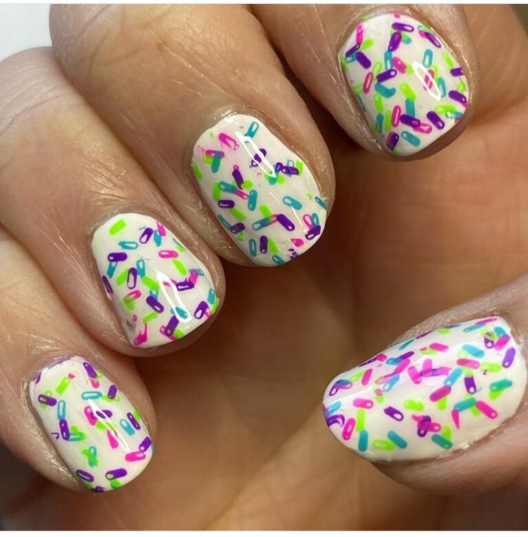 20+ Sprinkles Nail Designs That Are Just So Irresistible