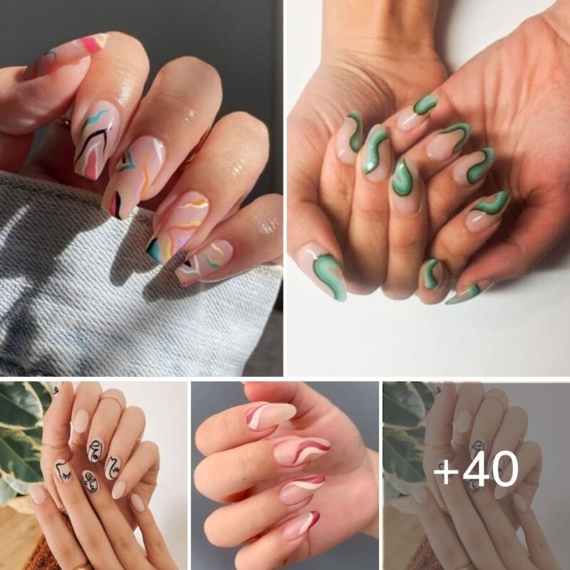 40+ Abstract Nail Art To Inspire Your Next Manicure