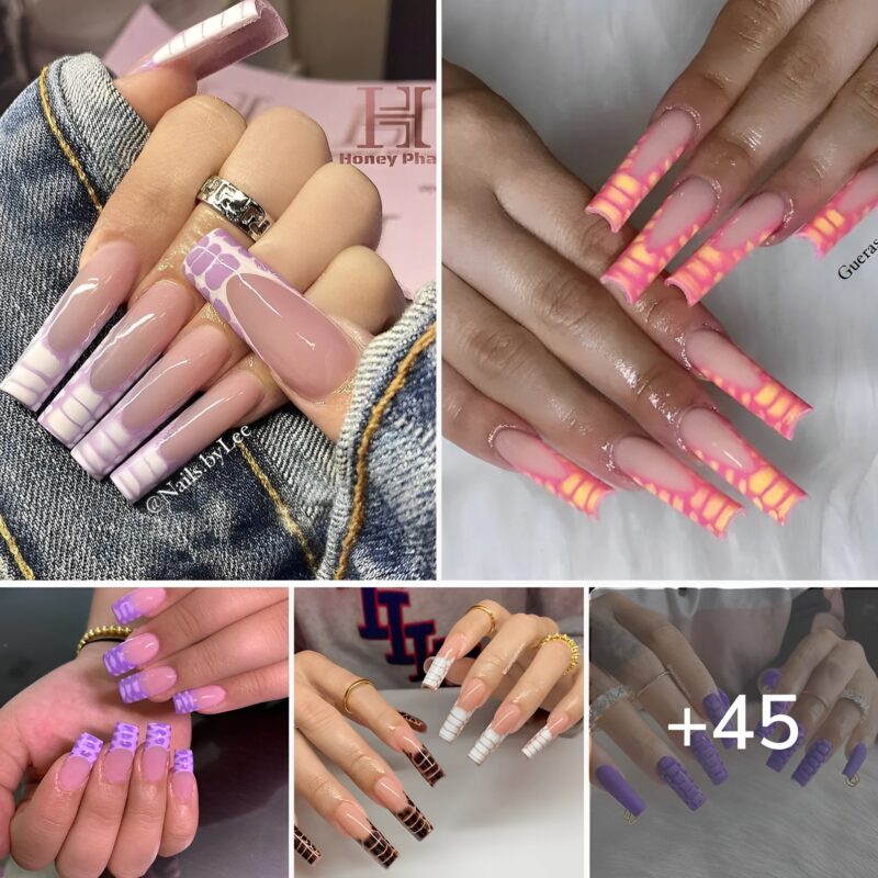 45+ Best Crocodile Nails To Try This Month