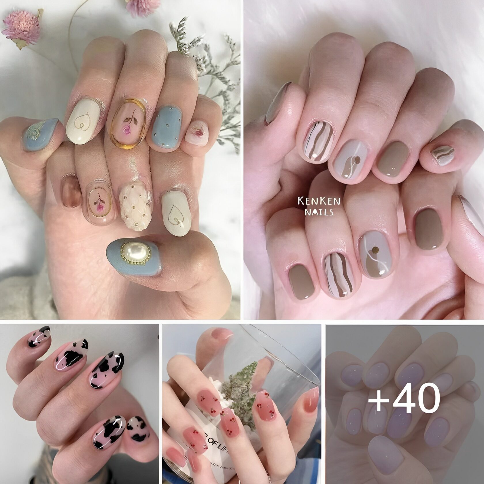 40+ Best Preppy Nails Designs For A Classic Manicure