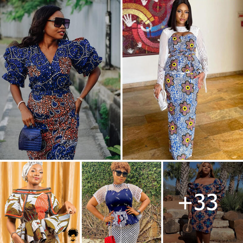 Radiate Elegance with Ankara Gown Styles: A Fusion of Tradition and Glamour ๐๐