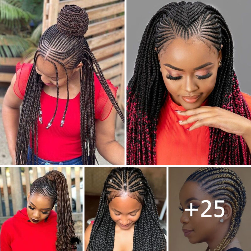 25 PHOTOS: Ghana Braids Hairstyles