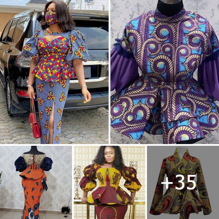 35 Timeless and Fabulous Ankara Tops for Stylish Women
