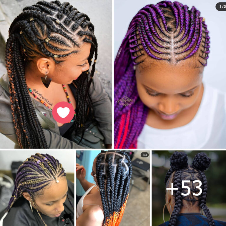 53 PHOTOS: Premium braided hairstyles with highlights ‎