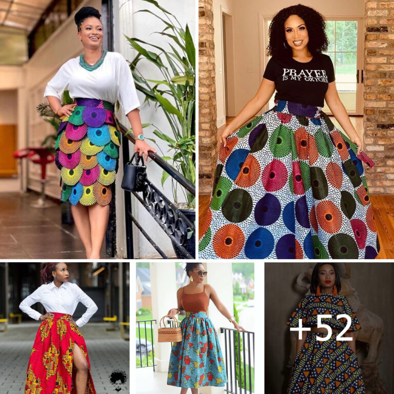 “Bold and Beautiful: Standout Ankara Skirt Designs to Refresh Your Collection”