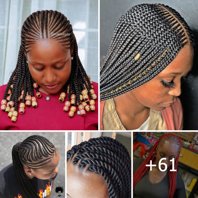 61 PHOTOS: Ghana Braids Hairstyles All Back