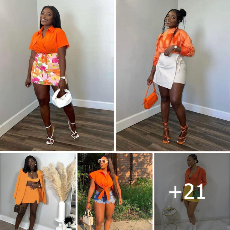 Orange You Stylish: Outfit Ideas for Women Who Love to Combine with Orange