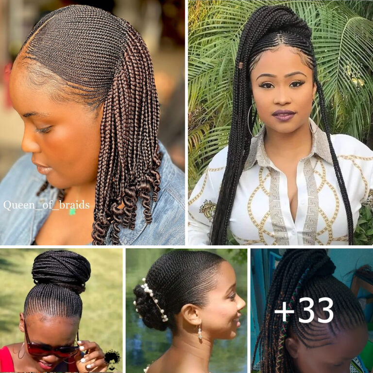 33 PHOTOS: Ghana Weaving Shuku Hairstyles