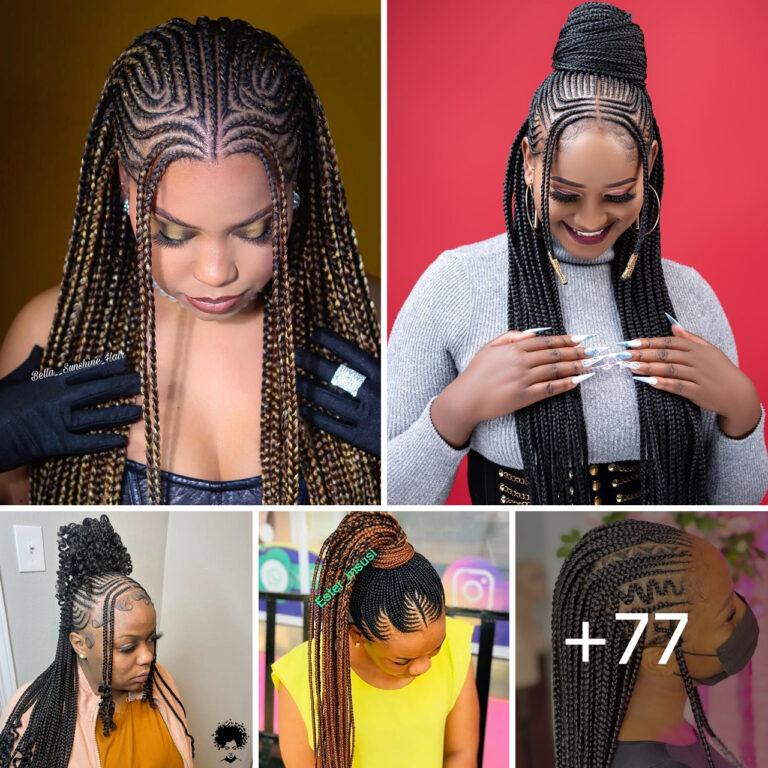 77 PHOTOS: Modern knotless braids for ladies