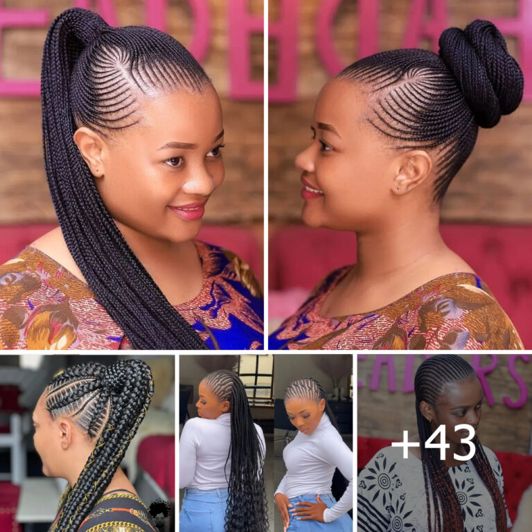 43 PHOTOS: Elegant cornrow hairstyles for women