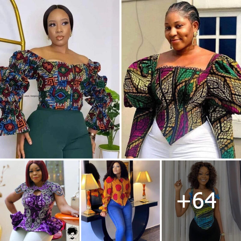 Discover the Latest Ankara Trends: 64 Essential Styles for Women in 2024