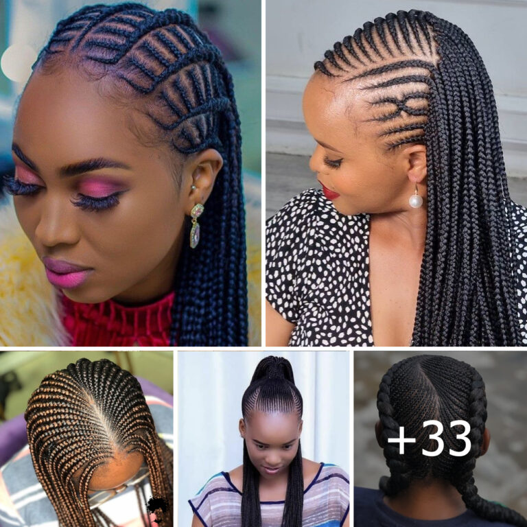 33 PHOTOS:  Chic Ghana Weaving Hairstyles