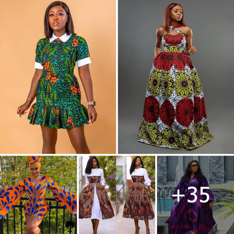 Radiant Threads: 35 Ankara Outfits That Every Woman Must Try
