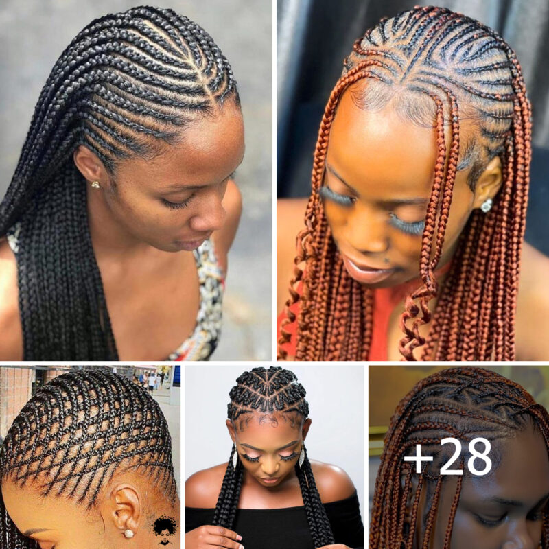 28 PHOTOS: Ghana Braids Styles
